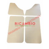 Complete Beige Inner Panel & Clips Set - Classic Fiat 500F (series 1) - Interior Parts and Trim