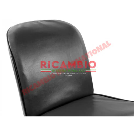 Complete Black Seat Covers Set - Classic Fiat 500R - Seat Covers - Padding and Seat Spring
