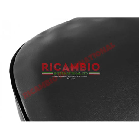 Complete Black Seat Covers Set - Classic Fiat 500R - Seat Covers - Padding and Seat Spring