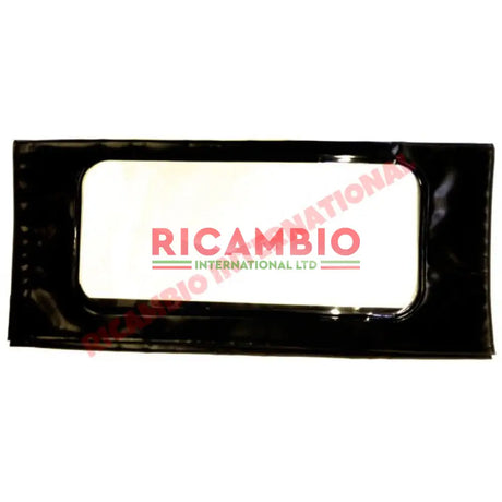 Complete Black Sunroof Canvas - Classic Fiat 500 - Classic Fiat 500 Parts & Spares