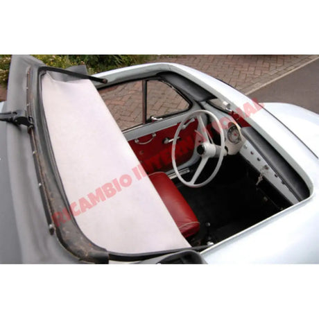 Complete Black Sunroof with Frames - Classic Fiat 500 126 - Sunroof