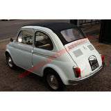 Complete Black Sunroof with Frames - Classic Fiat 500 - Classic Fiat 500 Parts & Spares