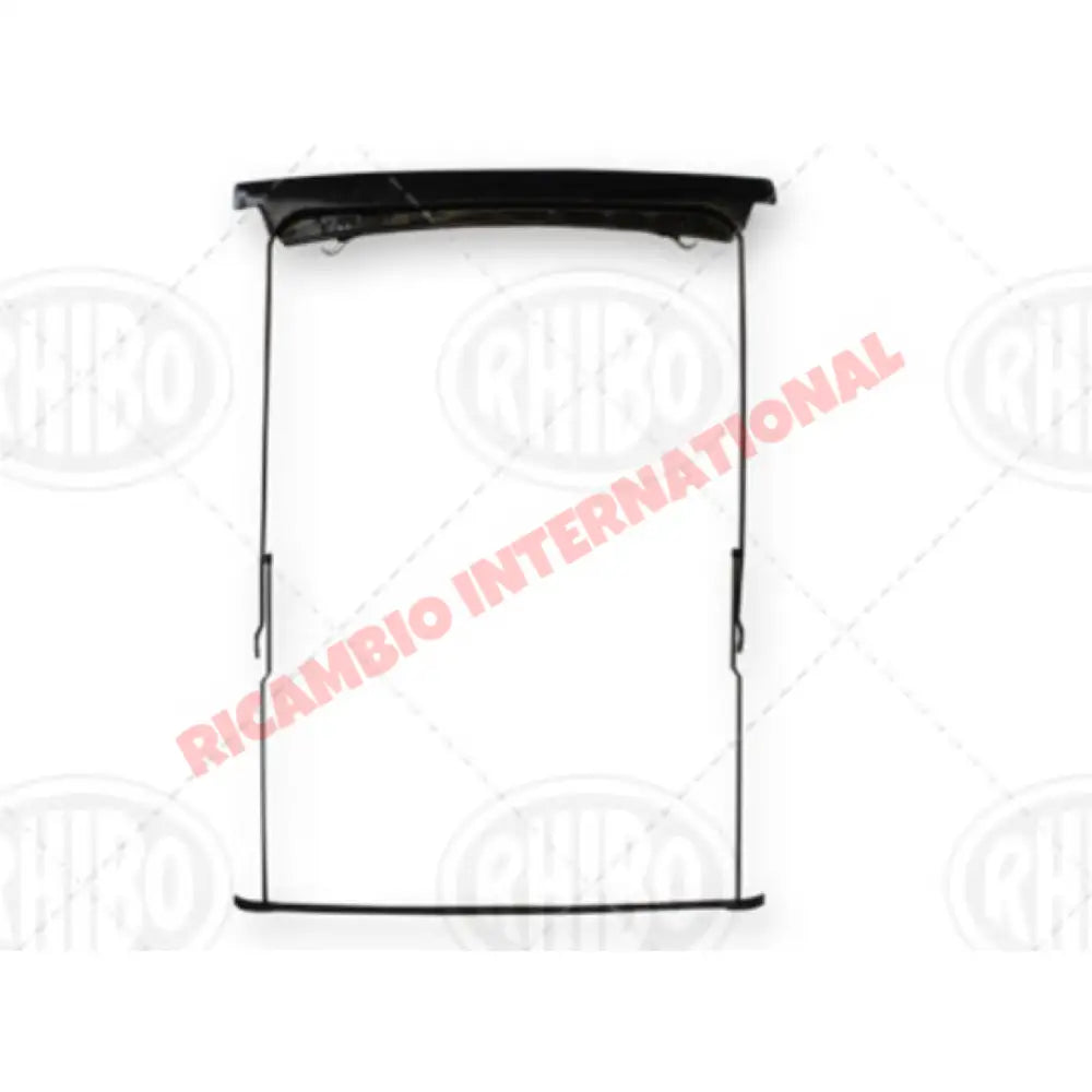 Complete Black Sunroof with Frames - Classic Fiat 500 - Classic Fiat 500 Parts & Spares