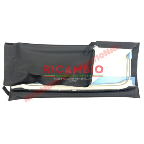 Complete Black Sunroof with Ivory Frames - Classic Fiat 500 126 - Sunroof