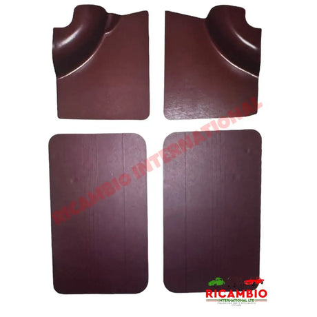 Complete Bordeaux Interior Kit - Classic Fiat 500 F - Interior & Associated Items