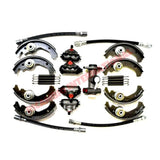 Complete Brake Kit (4 wheels) - Classic Fiat 500 N/D - Brakes & Associated Items