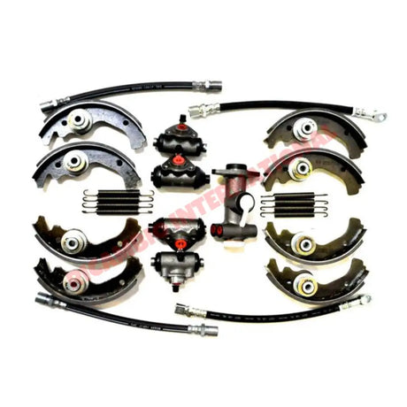 Complete Brake Kit (4 wheels) - Classic Fiat 500 N/D - Brakes & Associated Items