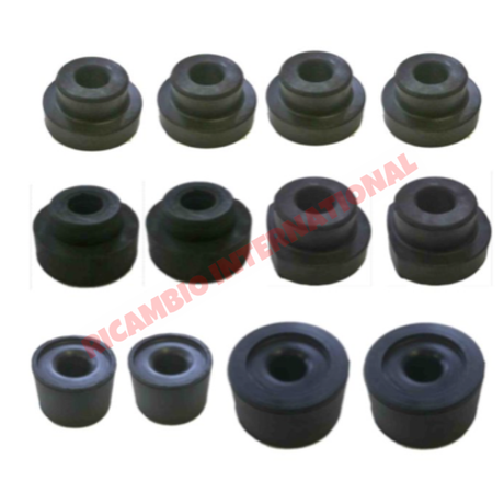 Complete Chassis Subframe Bush Kit (12 piece UPRATED HARDER) - Lancia Fulvia - Suspension