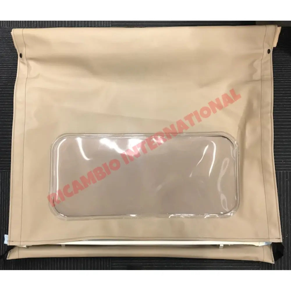 Complete Cream Sunroof with Frames - Classic Fiat 500 - Classic Fiat 500 Parts & Spares