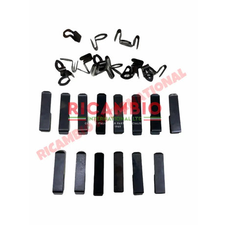 Complete Door & Rear Inner Panel Clip Kit - Classic Fiat 500 N,D all models - Fiat 500 N