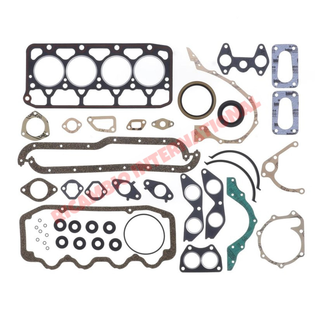 Complete Engine Gasket Set - Fiat 1100T,1300 - Engine Parts