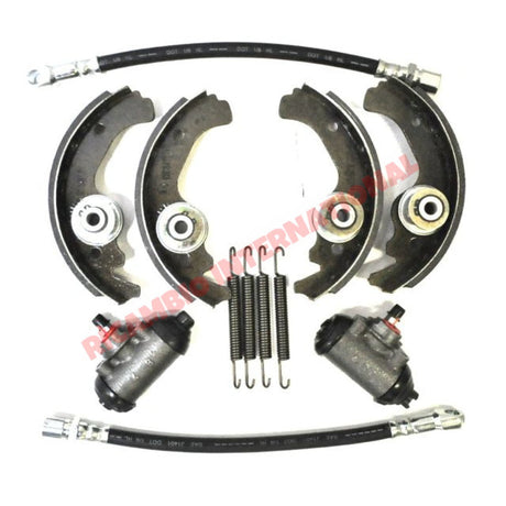 Complete Front Brake Kit (2 wheels) - Classic Fiat 500 - Brakes & Associated Items