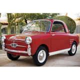 Complete Front Panel Badge (3 piece) - Autobianchi Bianchina - Badges & Emblems