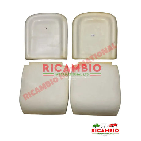 Complete Front Seat Rebuild Kit - Classic Fiat 500 N/D/F/L/R/G - Seat Covers - Padding and Seat Spring