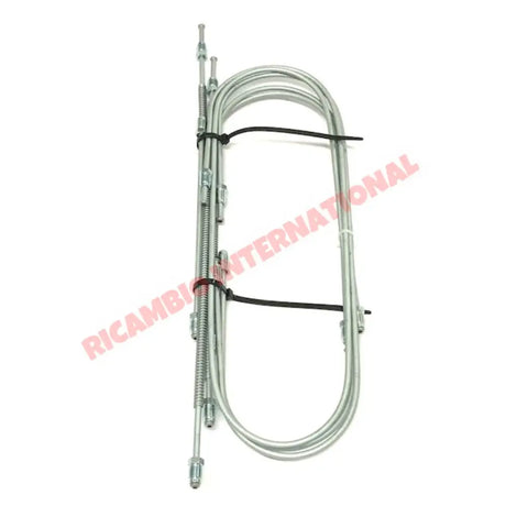 Complete Galvanised Steel Brake Pipe Kit - Classic Fiat 500 - Brakes & Associated Items