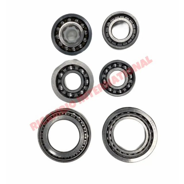 Complete Gearbox Bearing Kit (6 piece) - Classic Fiat 500 126 - Bearings