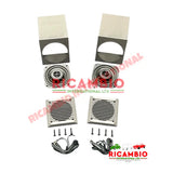 Complete Grey Speaker Pod Kit - Classic Fiat Panda - Accessories & Interior Parts