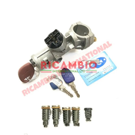 Complete Ignition Switch Lockset & Keys - Fiat Coupe - Coupe