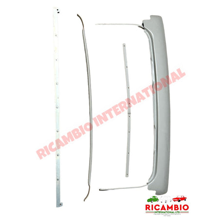 Complete Ivory Sunroof Rebuild Kit - Classic Fiat 500F/L/R 126 - Sunroof & Associated Items