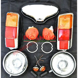 Complete Lamp Kit (LHD) - Classic Fiat 500 F/L/R - Lighting & Associated Items