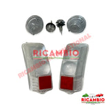 Complete Lamp Kit ’White’ - Classic Fiat 500 - Front Lamps and Associated Items