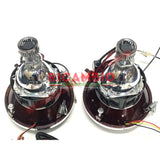 Complete LED HALO Head Lamp Kit (Chrome Reflector) - Classic Fiat 500 - Lighting & Associated Items