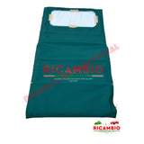 Complete Long Sunroof Assembly (GREEN) - Classic Fiat 500 - Fiat 500 N/D Long Sunroof Canvas