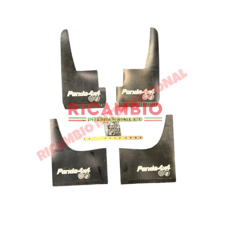 Complete Mudflap Kit (PANDA 4X4 WHITE) - Classic Fiat Panda - Exterior Trim
