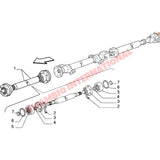 Prop Shaft Joint Kit (SKF) - Classic Fiat Panda - Axles - Shafts and Joints