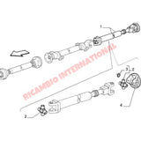 Prop Shaft UJ Bearing - Classic Fiat Panda 4x4 - Axles - Shafts and Joints