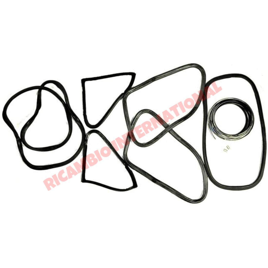 Complete Rubber Window Seal Kit - Classic Fiat 500 L - Window Seals & Associated Parts