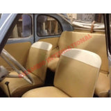 Complete Set Beige Seat Covers - Fiat 600 - Interior Parts