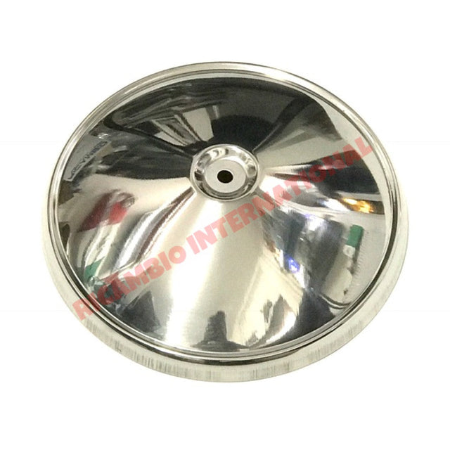 Complete Set of FOUR Chrome Hub Caps Bolts & Washers - Autobianchi Bianchina - Exterior Trim