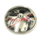 Complete Set of FOUR Chrome Hub Caps Bolts & Washers - Autobianchi Bianchina - Exterior Trim