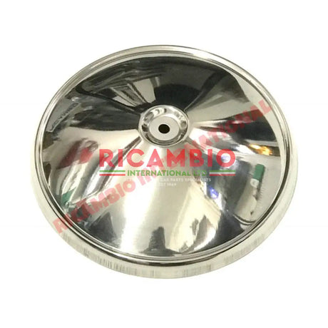 Complete Set of FOUR Chrome Hub Caps Bolts & Washers - Autobianchi Bianchina - Exterior Trim