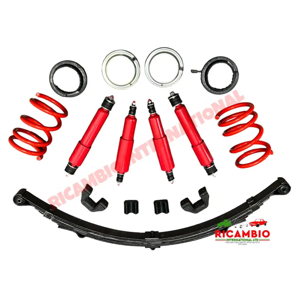 Complete Sports Lowered Front & Rear Suspension Kit - Classic Fiat 500 - Suspension & Associated Items
