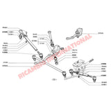Complete Steering Joint Kit with Grease Nipple (10mm) - Classic Fiat 500 N/D/G - Steering