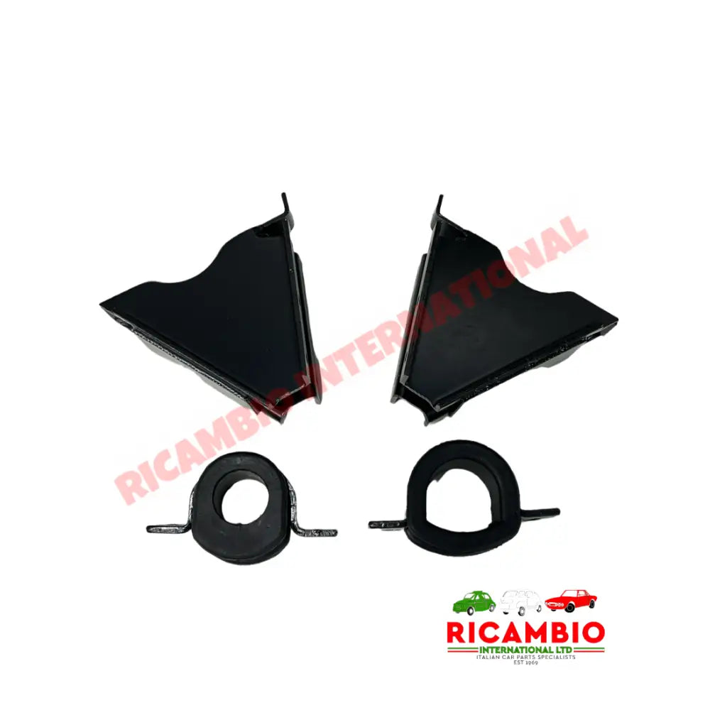 Complete Steering Rack Bracket Kit - Classic Fiat 500 126 - Modifications