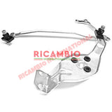 Complete Wiper Linkage & Spindle Kit (PUSH ON ARMS) - Classic Fiat 500 - Wiper - Washer and Associated Parts