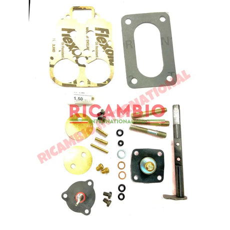 Comprehensive Carburettor Overhaul Kit (WEBER 30 DIC 10/11) - Fiat 850 - Fuel System