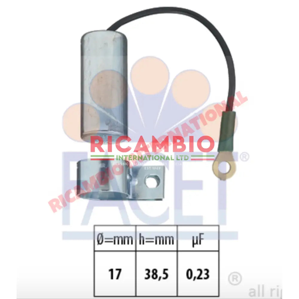 Condenser - Fiat 127,128,132 - 127 & 128