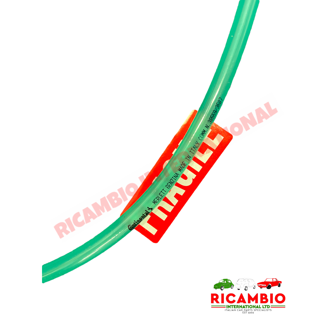 Continental Fuel Hose (7x12mm) - Classic Fiat Alfa Romeo & Lancia - Brake Parts & Components
