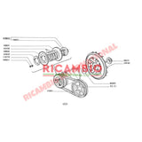 Cooling Fan Dynamo/Generator Hub - Classic Fiat 500 126 - Heating & Cooling