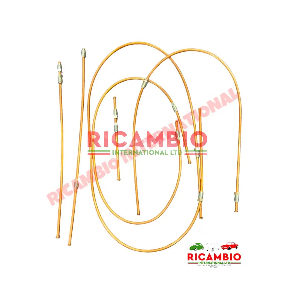 Copper Brake Pipe Kit - Fiat Topolino A,B,Giardiniera,Belvedere - Brakes