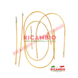 Copper Brake Pipe Kit - Fiat Topolino A,B,Giardiniera,Belvedere - Brakes