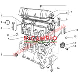 Core Plug 14mm - Fiat Lancia and Alfa Romeo - Engine Parts
