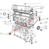 Core Plug - Fiat Lancia and Alfa Romeo - Engine Parts