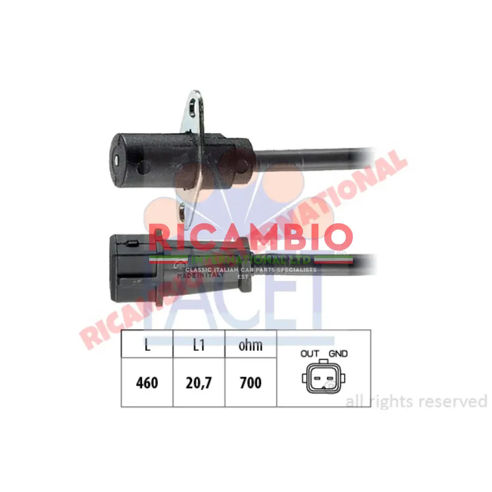 Crank Sensor - Fiat 126,Uno,Croma,Regata,Fiorino Lancia Delta GT Integrale Alfa Romeo 164 - Fiat 126 Ignition &