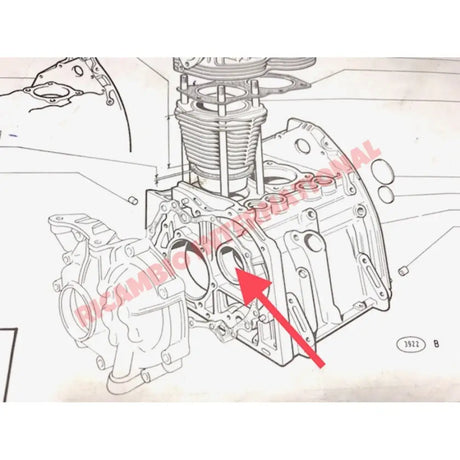 Crankcase Camshaft Hole Repair Bush - Classic Fiat 500 126 - Mechanical & Engine Parts