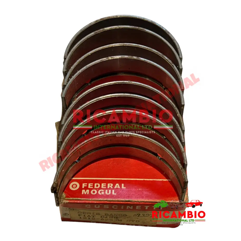 Crankshaft Main Bearing Set (STD) - Fiat Dino - Bearings